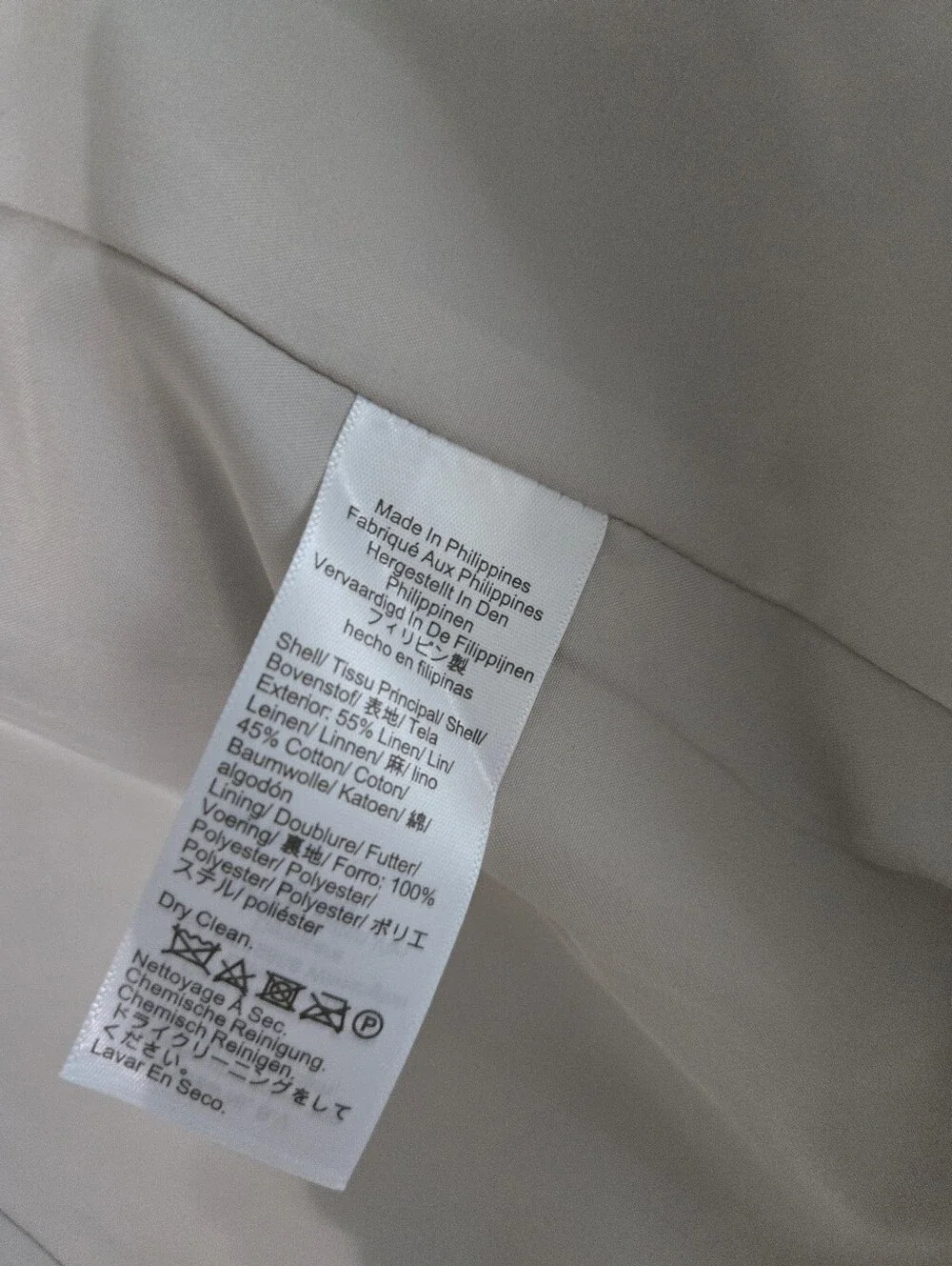 J. Crew Women's Light Taupe Single-Button Blazer